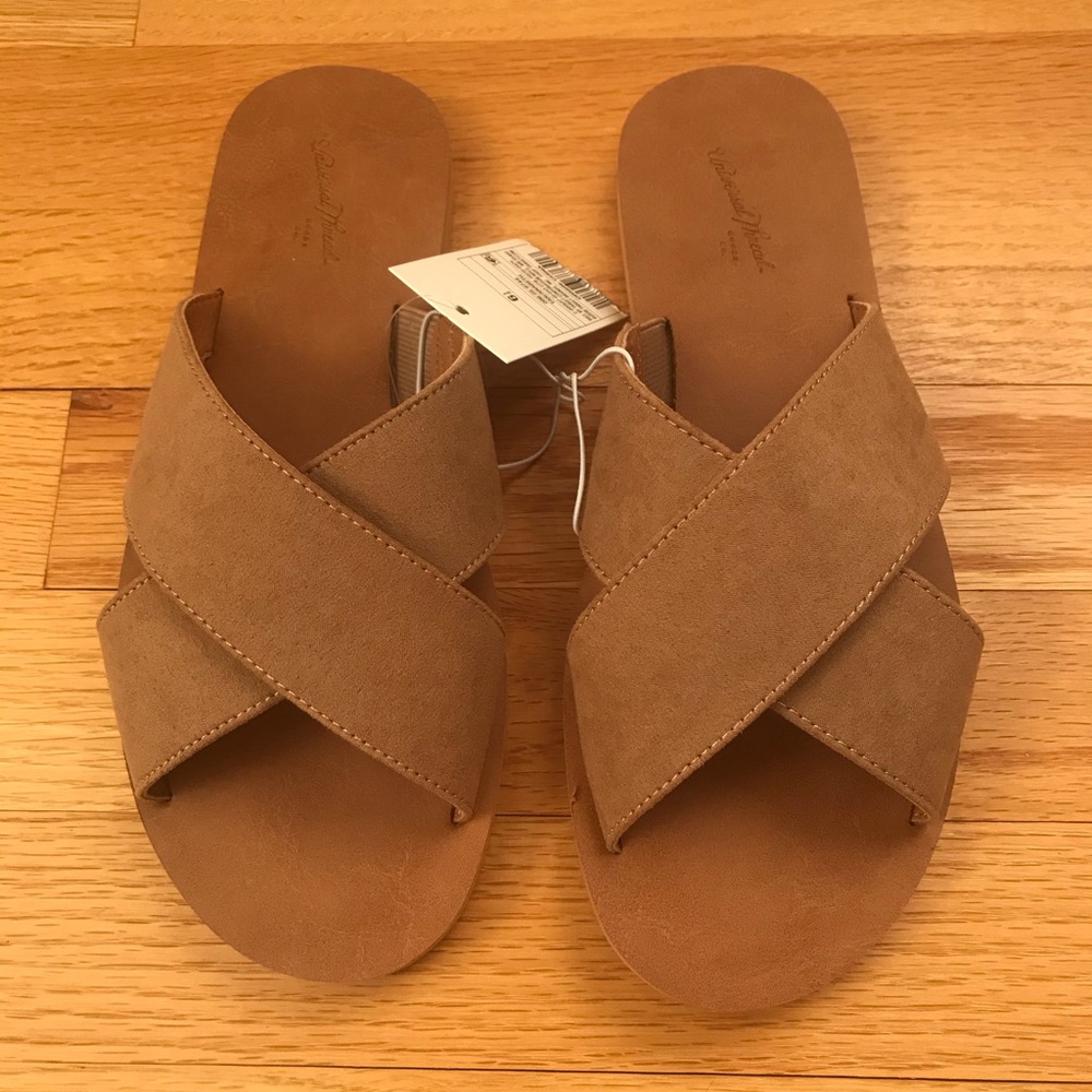 Camel Colored Sandals